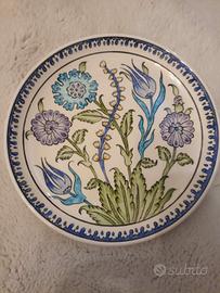 Piatto unico decorativo a mano Turco. 