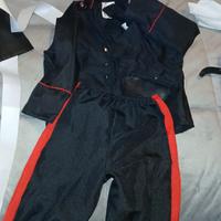 vestito carnevale carabiniere 