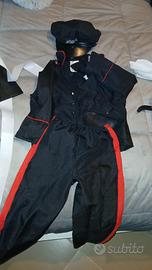 vestito carnevale carabiniere 