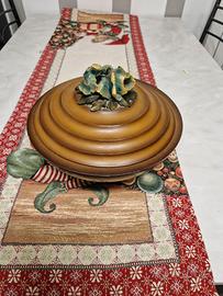 Centrotavola in legno