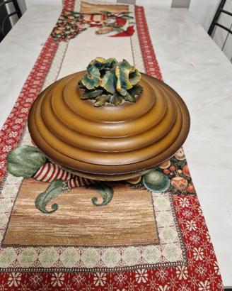 Centrotavola in legno