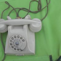 Raro telefono bakelite bianca