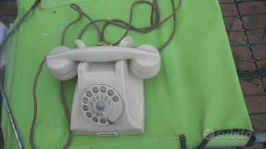 Raro telefono bakelite bianca