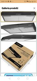 cappa aspirazione concept 50cm 