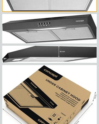 cappa aspirazione concept 50cm 