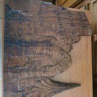 Quadro in legno intagliato artigianale