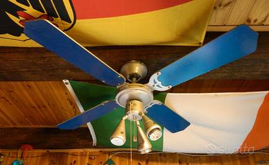 Ventilatore da soffitto con lampade
