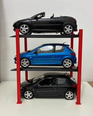 Ponte espositore per 3 auto 1:18