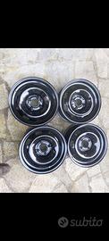 kit cerchi acciaio/ferro peugeot citroen j15 108
