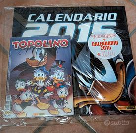 Topolino n.3076 con calendario anno 2015