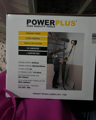 Levigatrice per cartongesso PowerPlus  710W