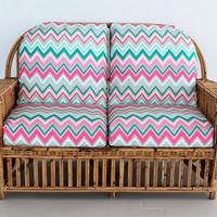 Divanetto in bambù Design con cuscini rifoderati