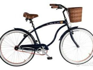 bicicletta retrò cruiser unieuro