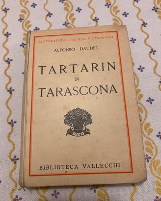 Libro antico Tartarin di Tarascona anno 1931