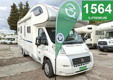 CAMPER GIOTTILINE DUCATO MANSARDATO 6 POSTI SEMIDI