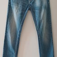 jeans uomo scolorito Frankie Malone