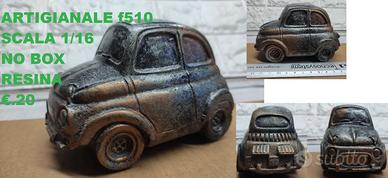 SAFARINO3D Fiat 500 scala 1/16 resina