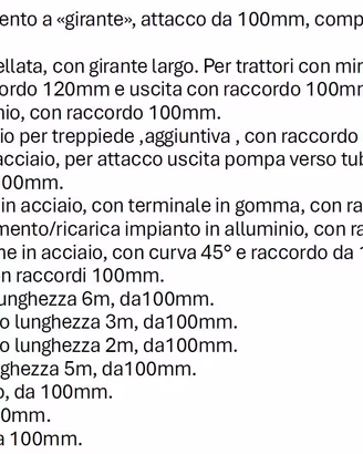 Getto-Tubi-Pompa-Materiale per Irrigazione