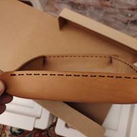 Svuotatasche in pelle