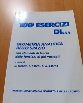 Lotto 6 libri Geometria e Algebra Lineare Chiarli 