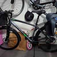 Bici Moma bikes trekking pro con freni a disco