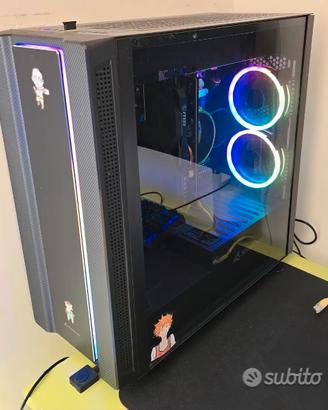 PC Computer Desktop AMD Ryzen 5 3600x e MSI 5500xt