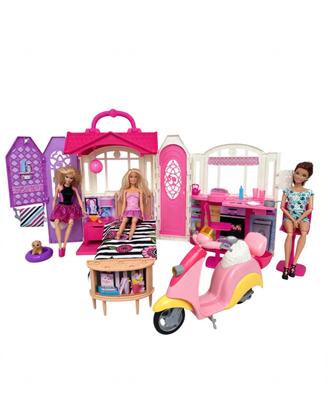 Casa Barbie Scooter Ciambella 7 Barbie