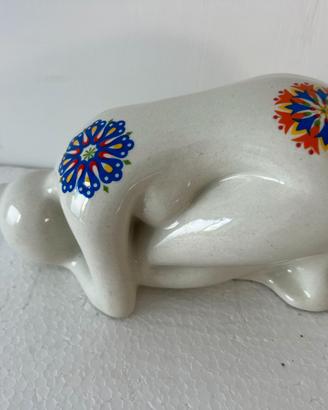 Statua / Salvadanaio Ceramica Design Anni 70