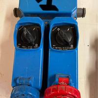 Prese industriali interbloccate 220+380volt