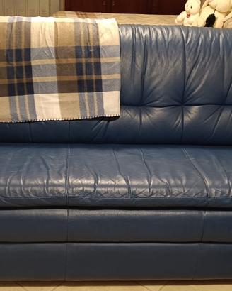 Divani in pelle Blu