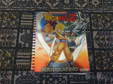 raccoglitore dragonball z serie platino con carte