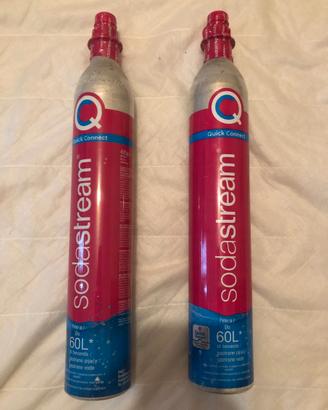 2 Ricarica Cilindro Pieno Sodastream Quick Connect