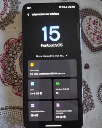 Smartphone Vivo V40 Lite 5G – 256GB/16GB RAM