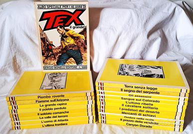 TEX SPECIALE (TEXONE) SEQUENZA COMPLETA NN.1/20