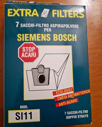 3 Sacchetti aspirapolvere Siemens Bosch