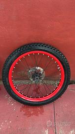 cerchi e gomme trial gas gas