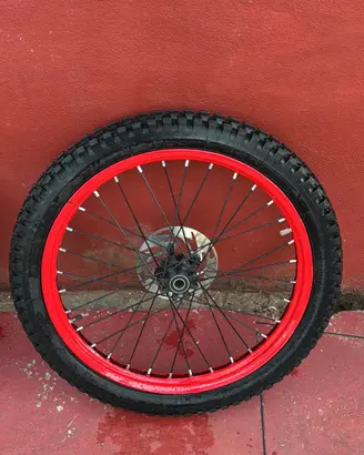 cerchi e gomme trial gas gas