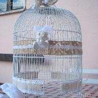 Grande gabbia shabby chic