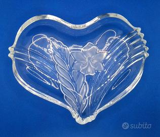 Piatto cristallo svuotatasche