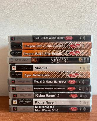 Lotto videogiochi PSP Playstation