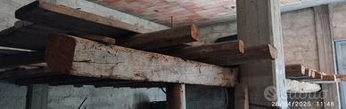 Antica trave in legno mt. 7 
