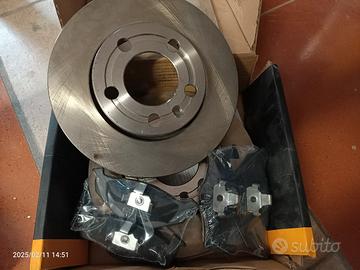 dischi e pastiglie anteriori gruppo vw