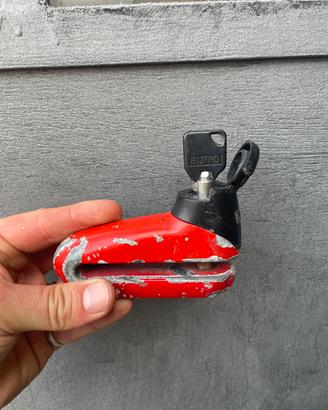Blocco disco moto antifurto