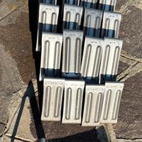 Fermaneve nervati in acciaio inox