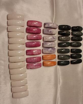 Elementi in madrepora per la creazione di bijou