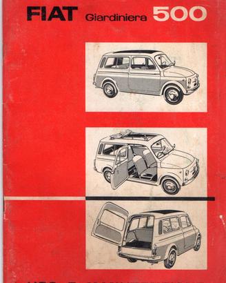 libretto uso e manutenzione