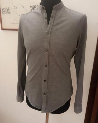 Zara Man - Camicia Uomo a Collo Coreano - M