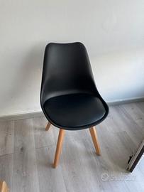 Set di 4 sedie da ufficio