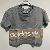 T-shirt Adidas originale S con logo frontale crop