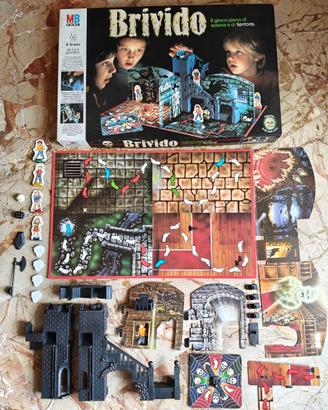 Gioco da tavolo “Brivido” completo, originale 1985